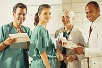 Εικόνα από γιατρούς και νοσηλευτές Εικόνα από γιατρούς και νοσηλευτές