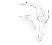 Καρπός τέντωμα των εκτεινόντων Καρπός τέντωμα των εκτεινόντων