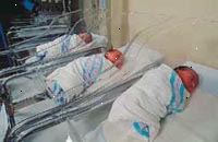 Εικόνα ενός παιδικού σταθμού στο νοσοκομείο Εικόνα ενός παιδικού σταθμού στο νοσοκομείο