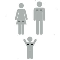 Εικονογράφηση rh παράγοντα: το μωρό είναι - ρέζους αρνητικό Εικονογράφηση rh παράγοντα: το μωρό είναι - ρέζους αρνητικό